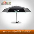 Hot Selling 3 Foldable outdoor custom printing rain umbrella